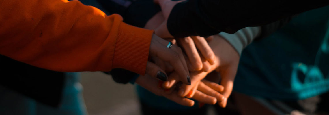 Hand halten hand-halten